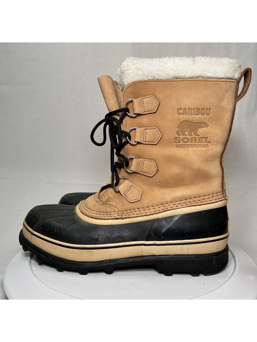 Sorel Caribou II Brown Waterproof Winter Boots NM 1000-281 Men’s 11